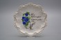 Dárkový závěsný talíř 19cm Vanda Modrá růže GL č.3