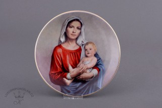 Talíř Virgine Mary Collection D - Giuseppe Zocchi č.1