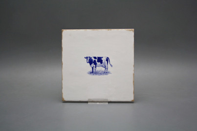 Obklad Forli Blanco 15x15cm Modrá farma Kráva č.1