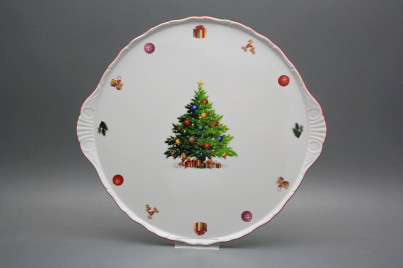 Dortový talíř 30,5cm Verona Christmas Tree JCL č.1
